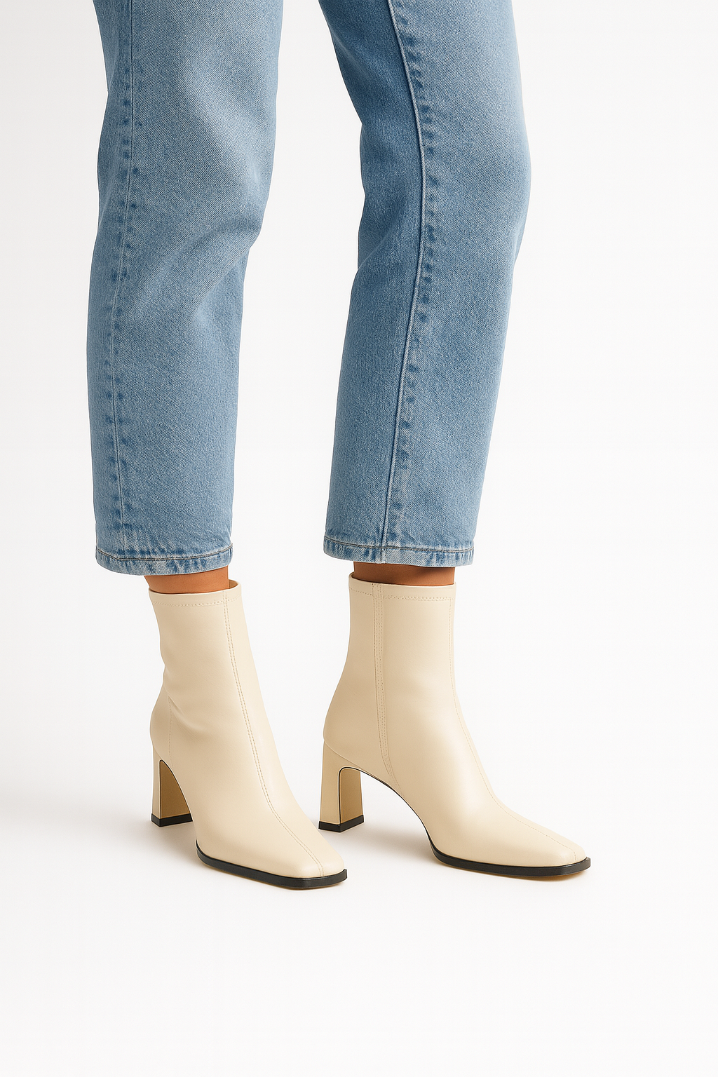 Falerro Women’s Ankle Boots with Block Heel
