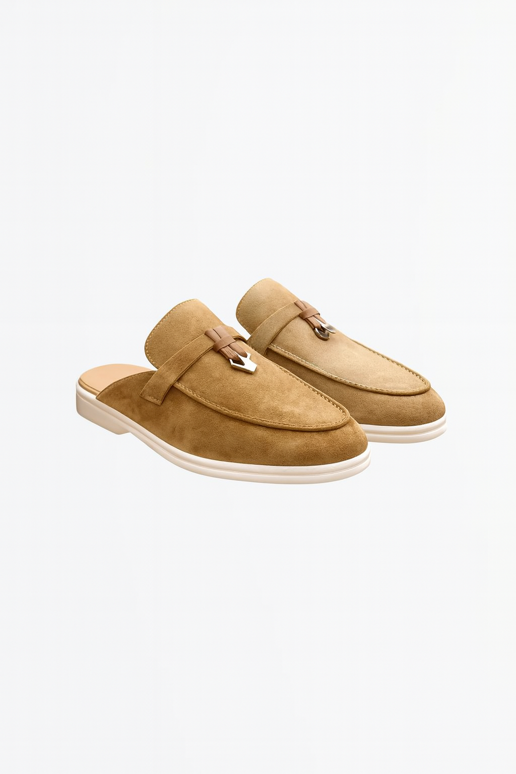 Falerro Women’s Suede Slip-On Loafers