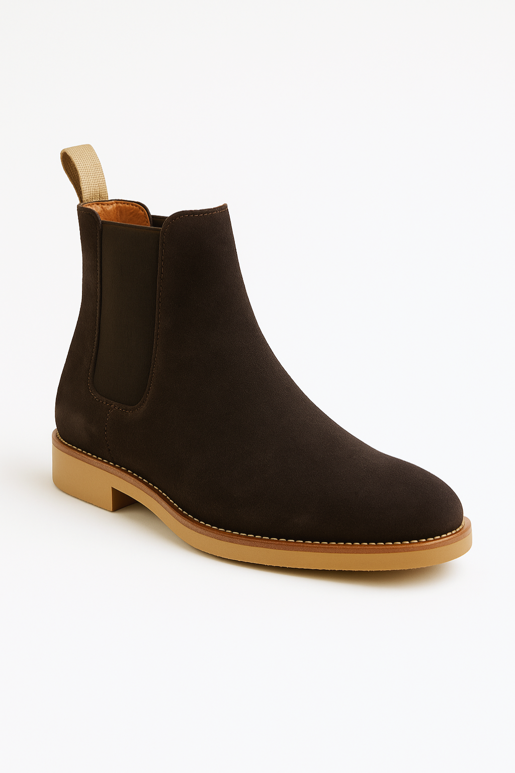 Falerro Men’s Suede Chelsea Boots