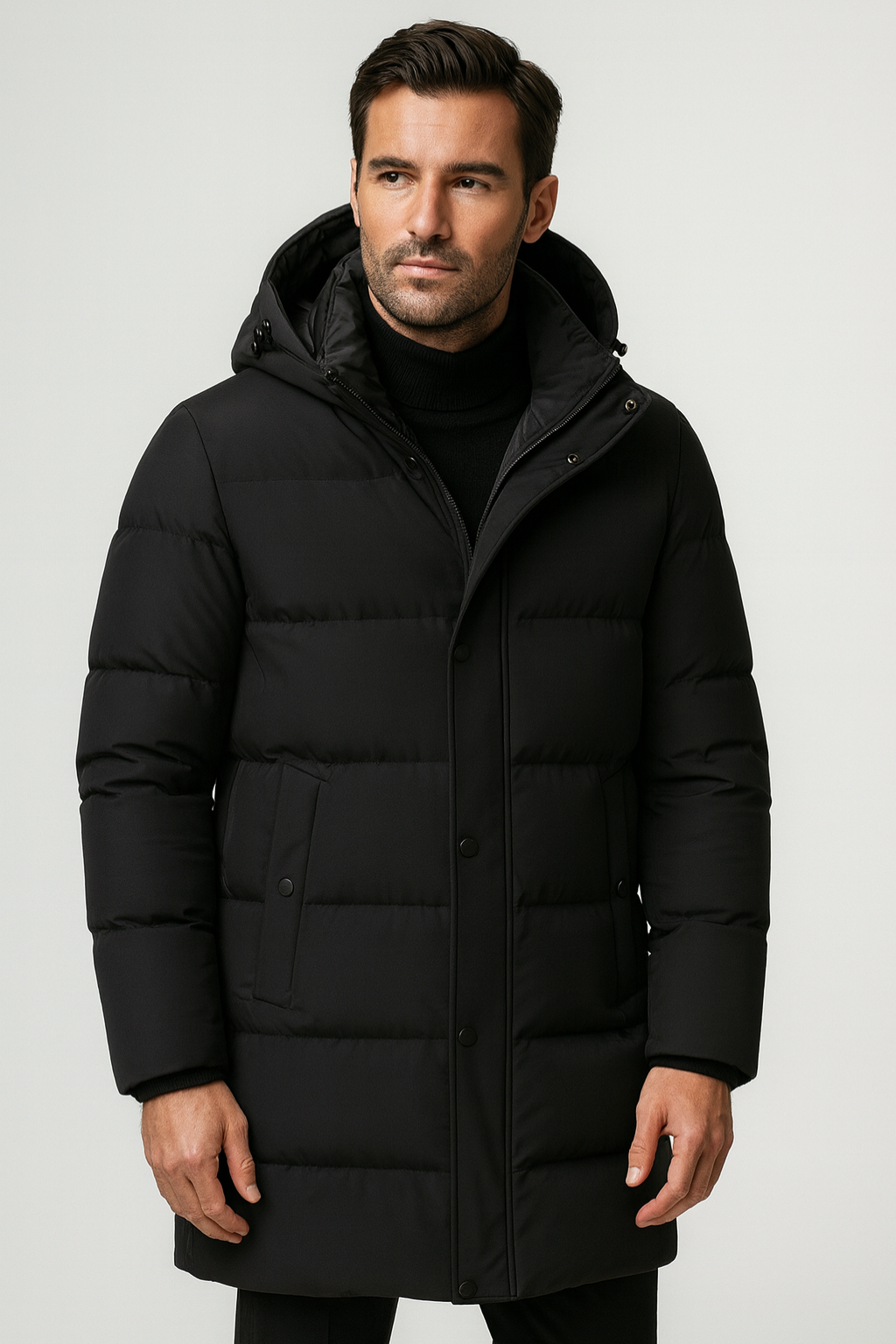 Falerro Men’s Hooded Down Winter Parka