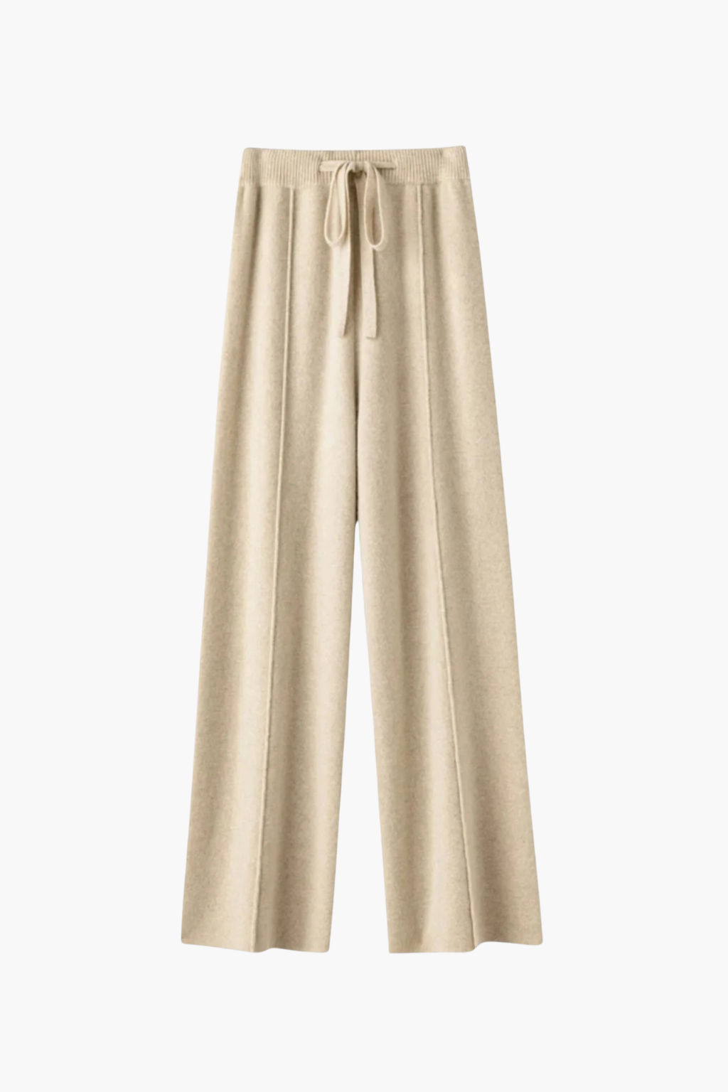 Falerro Women’s Wool Blend High Waist Wide Leg Pants