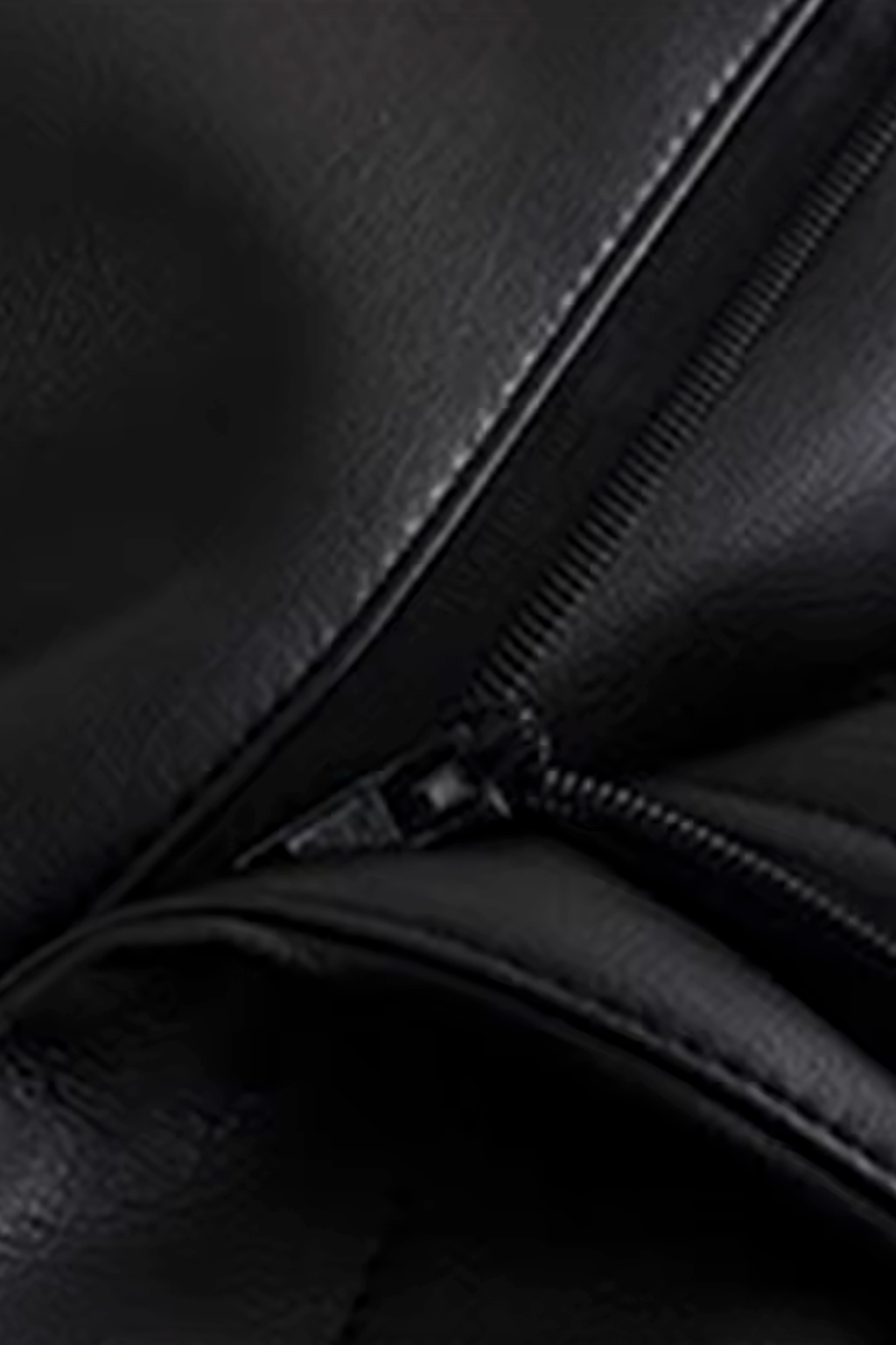 Falerro Women’s High Waist Straight PU Leather Pants