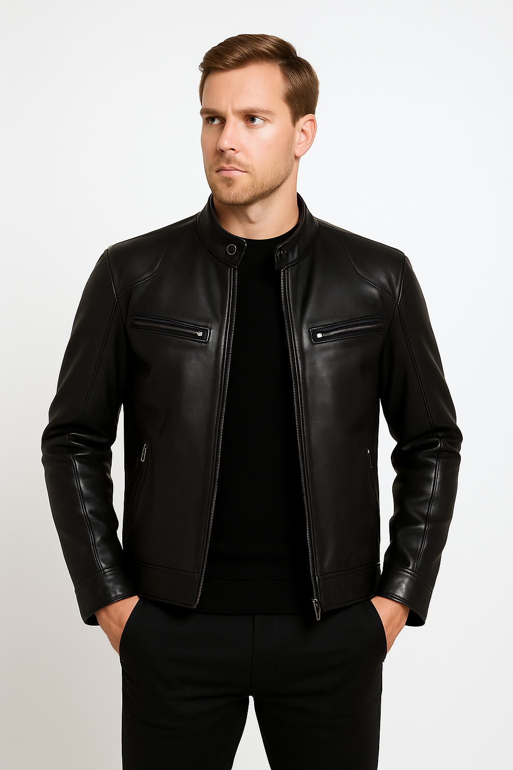 Falerro Men’s Leather Jacket