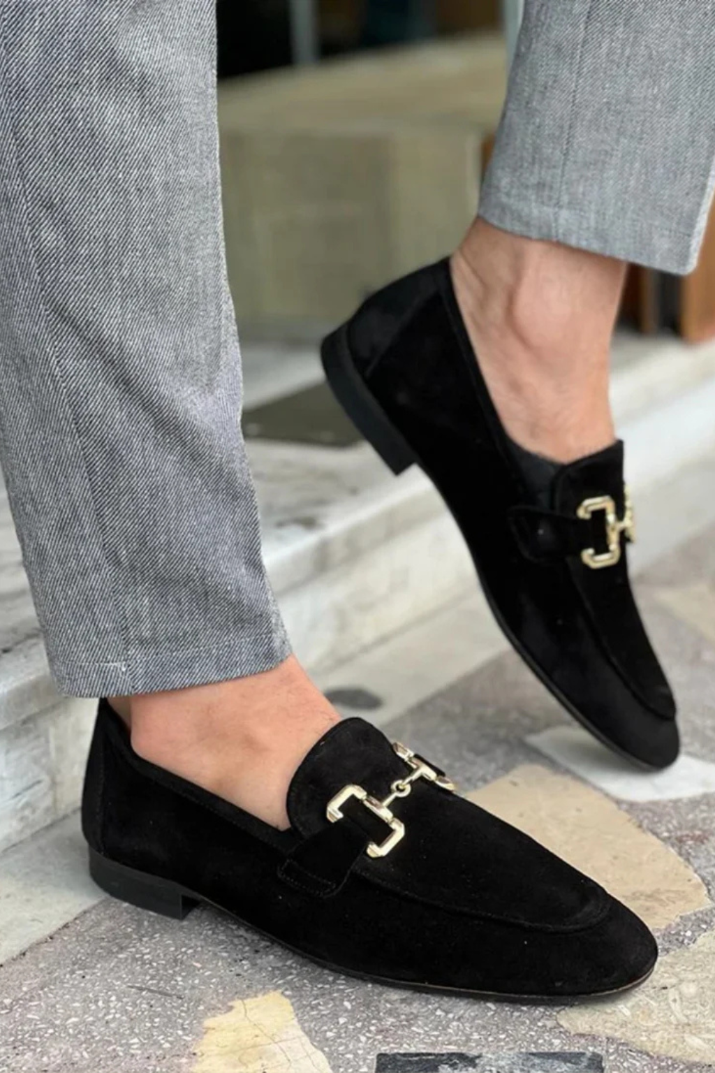 Falerro Men’s Suede Moccasins