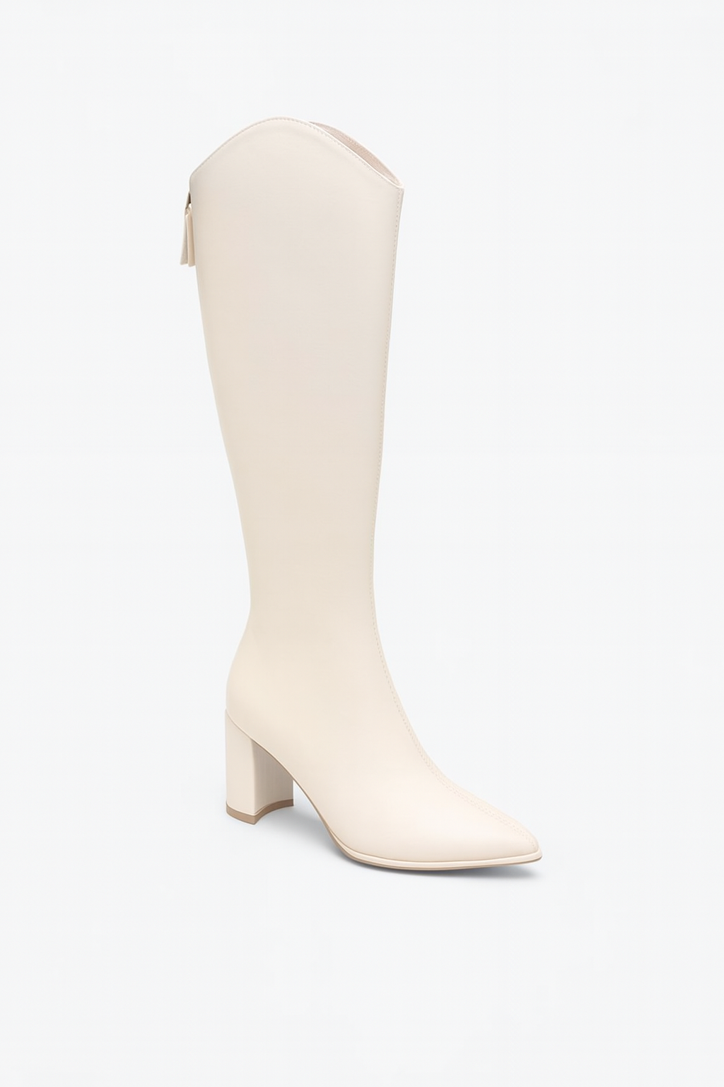 Falerro Women’s Knee High Boots with Block Heel