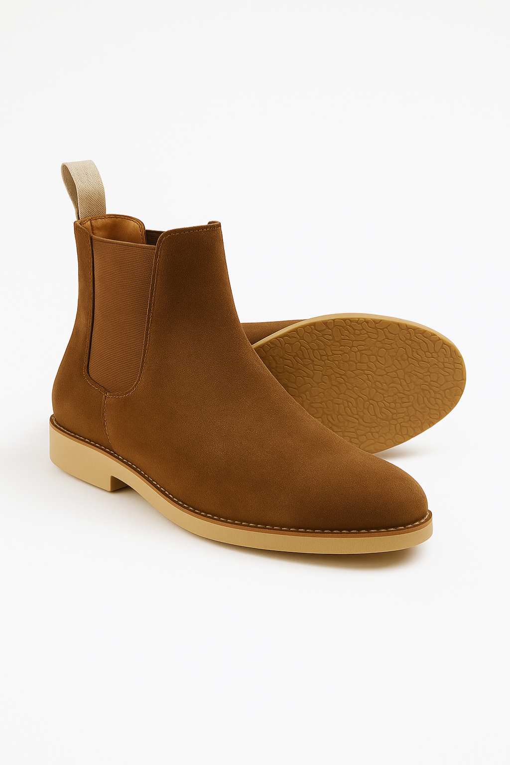 Falerro Men’s Suede Chelsea Boots