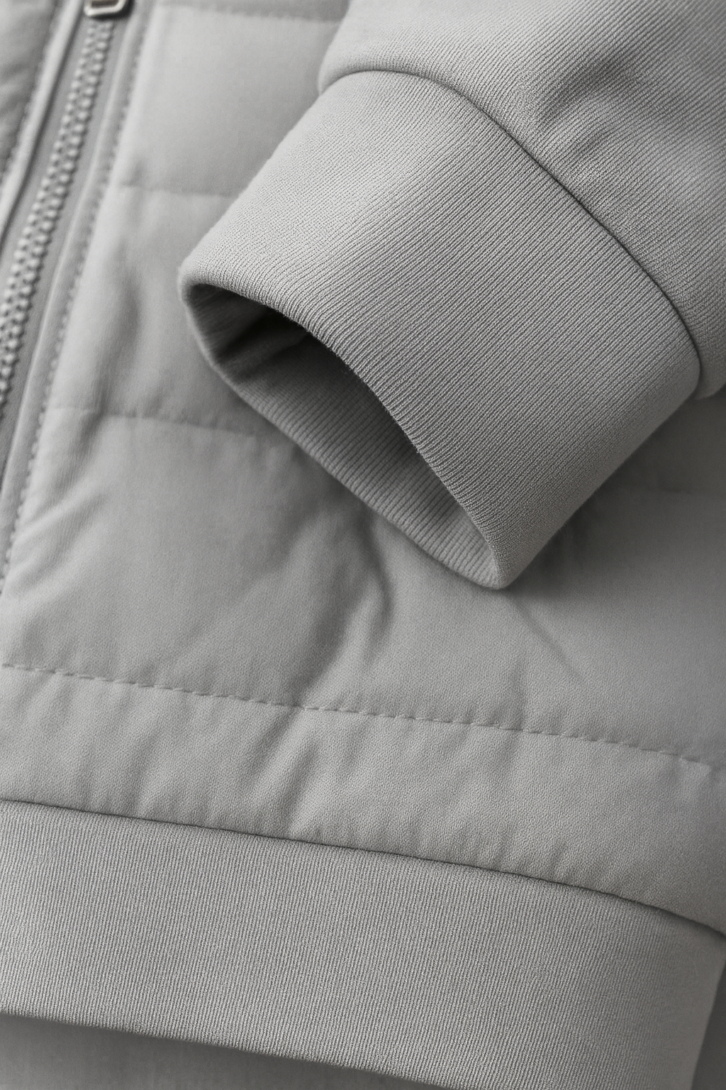 Falerro Men’s Hooded Down Jacket – Quilted Duck Down Fill