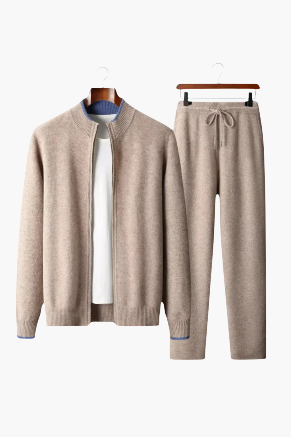 Falerro Men’s Merino Lounge Set – Wool Knit