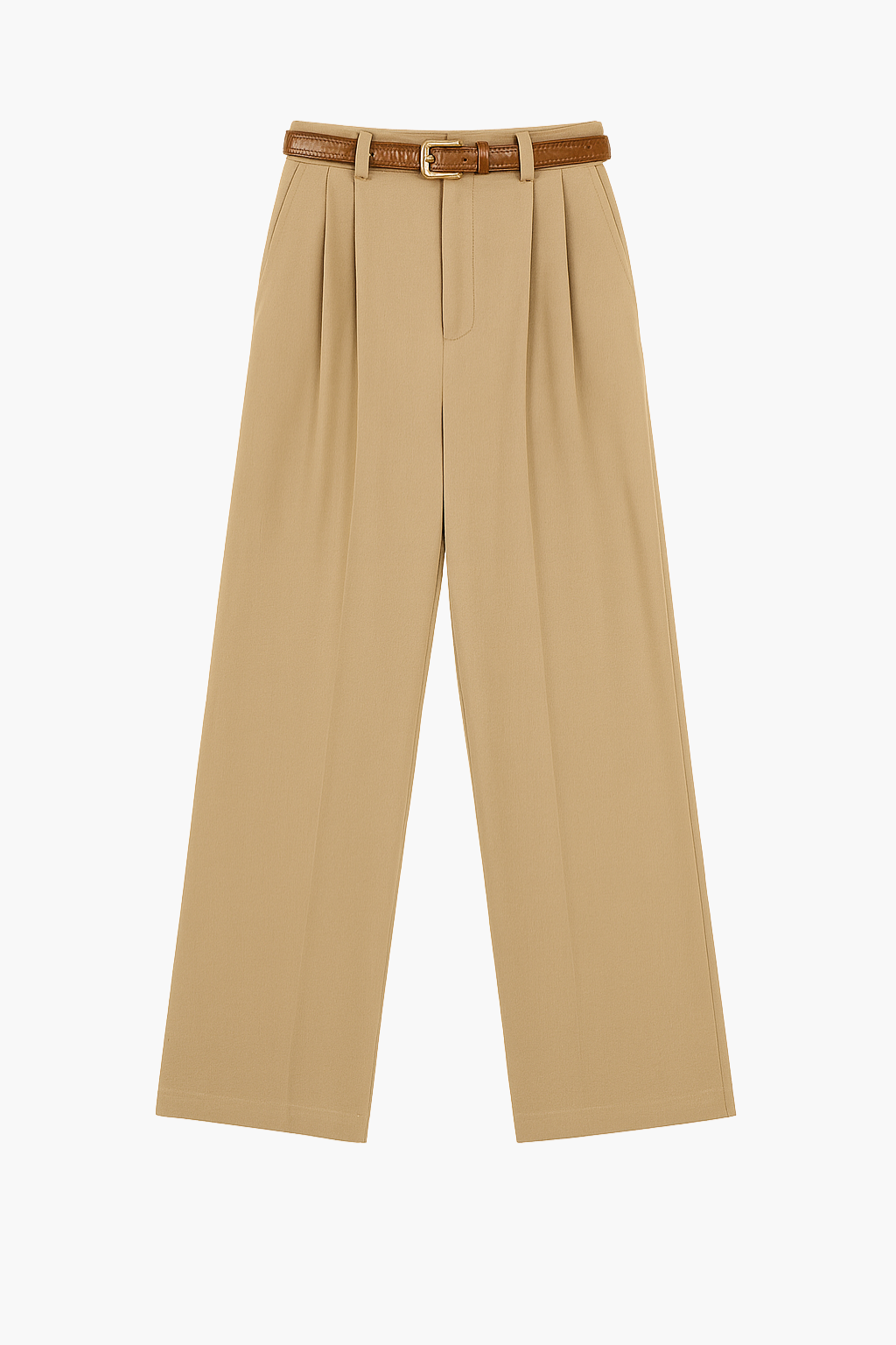 Falerro Women’s High Waist Wide Leg Satin Pants