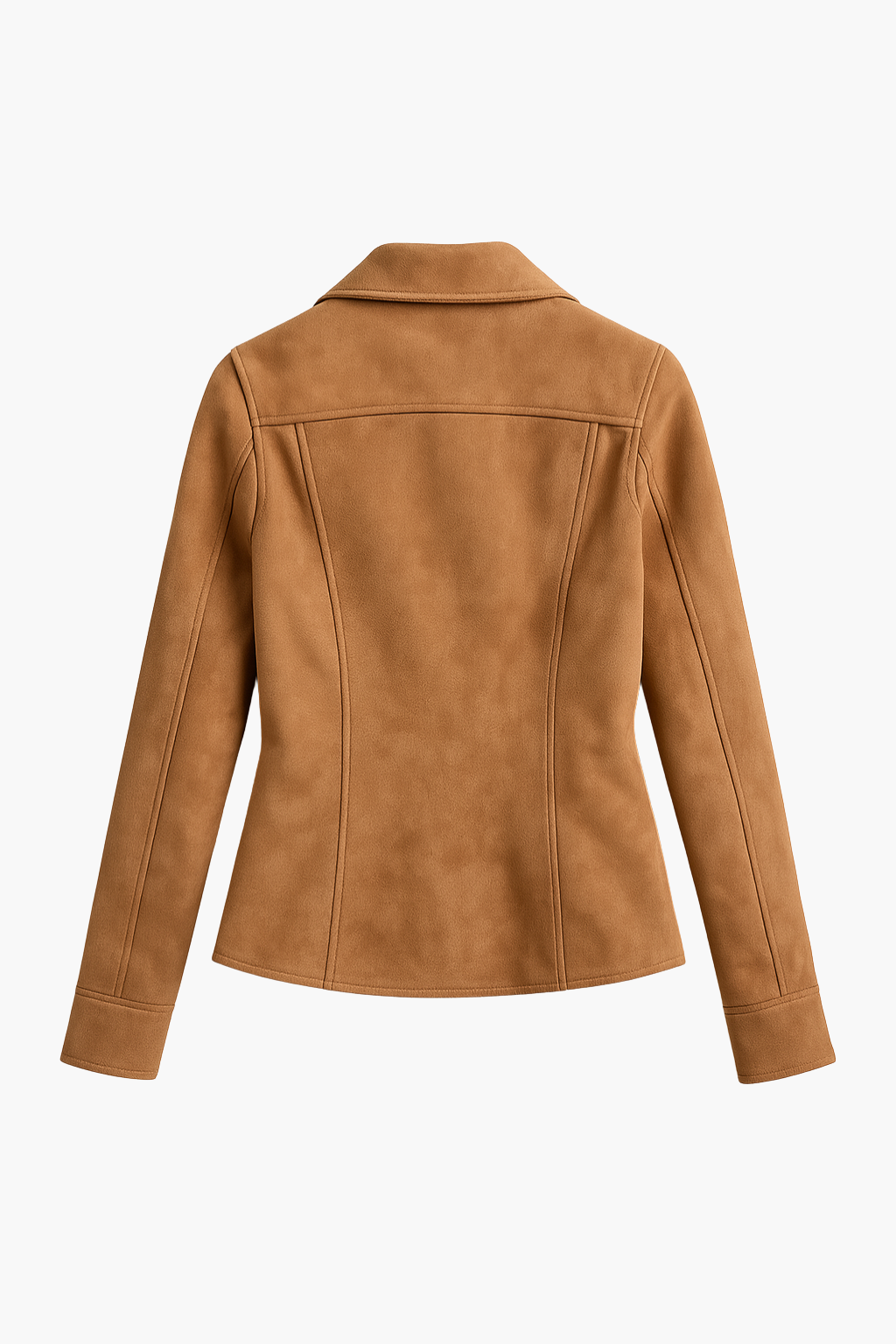 Falerro Women’s Faux Suede Biker Jacket