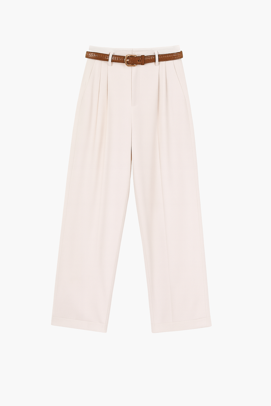 Falerro Women’s High Waist Wide Leg Satin Pants