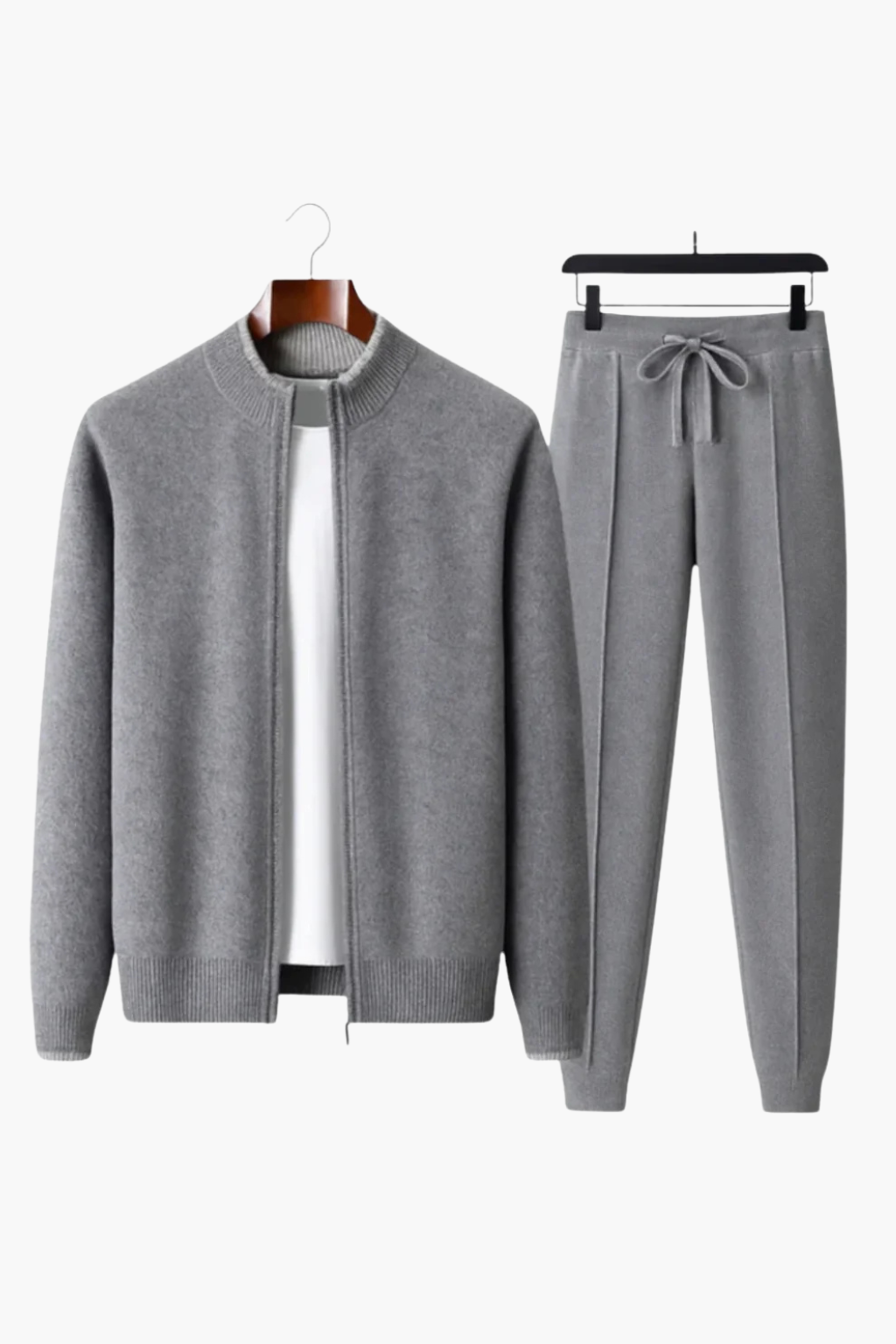 Falerro Men’s Merino Lounge Set – Wool Knit