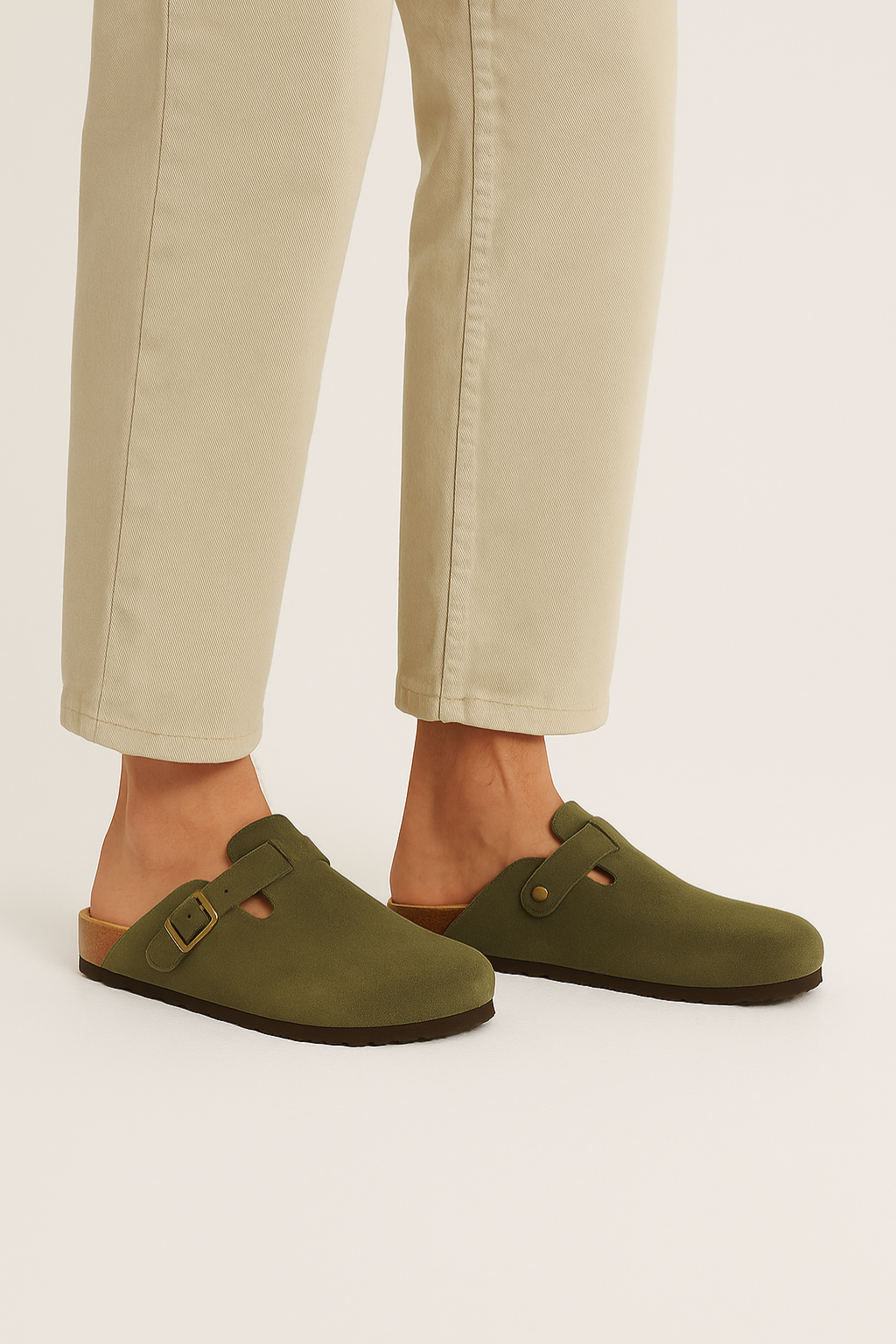 Falerro Men’s Suede Mules